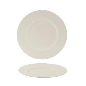 SUMMA Valet Plato Llano 23.5 cm, Marfil (6 Unidades)