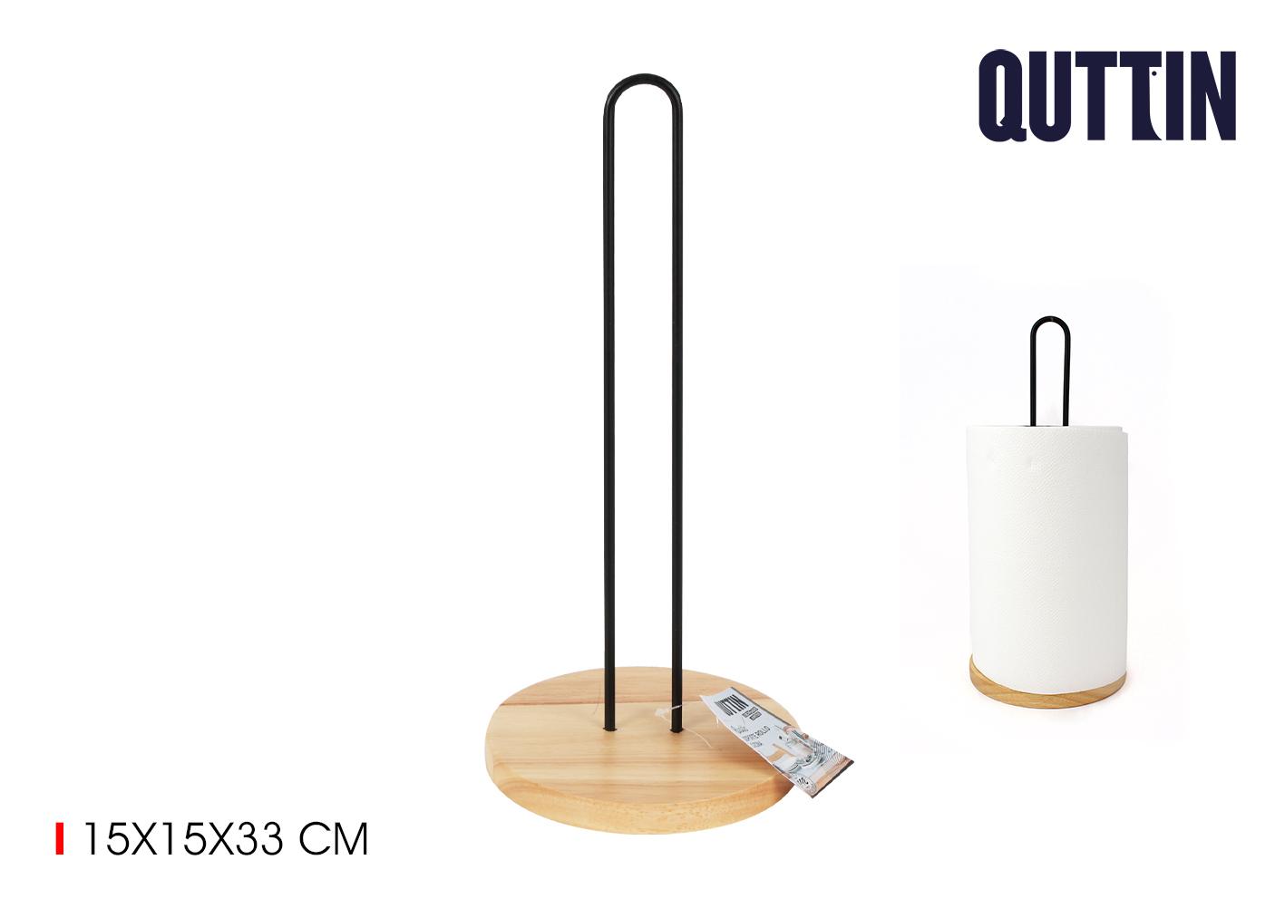 Confortime Portarollos Cocina Rustic Quttin - 15x15x33 cm (12 Unidades)