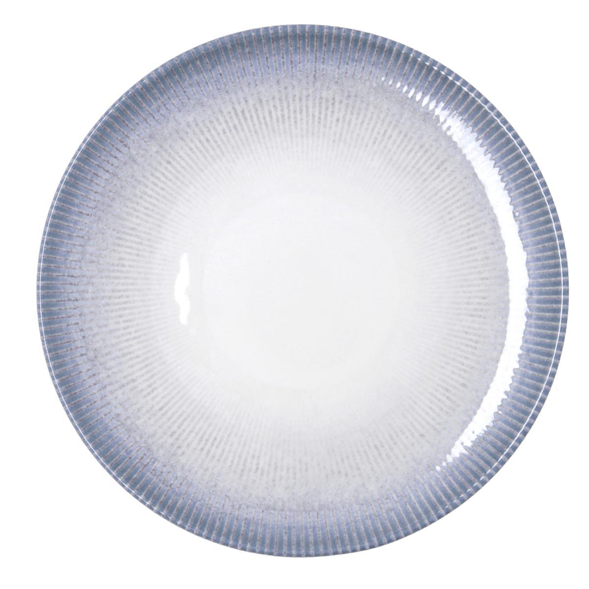 Bidasoa Plato Pizza Lea Hydrozero Porcelana Blanco 30 cm | Alta Resistencia, Antiolores, Apto Lavavajillas y Microondas, Apilable