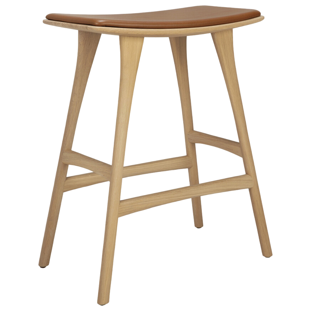 Taburete Osso alto tapizado Ethnicraft