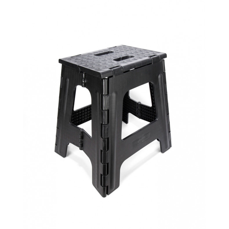 TABURETE PLEGABLE DIAMOND GRANDE NEGRO