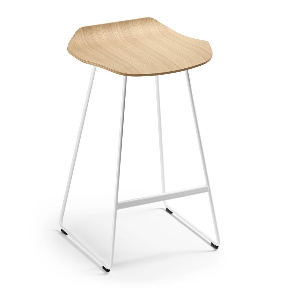 Taburete Set patín Roble bajo Sellex