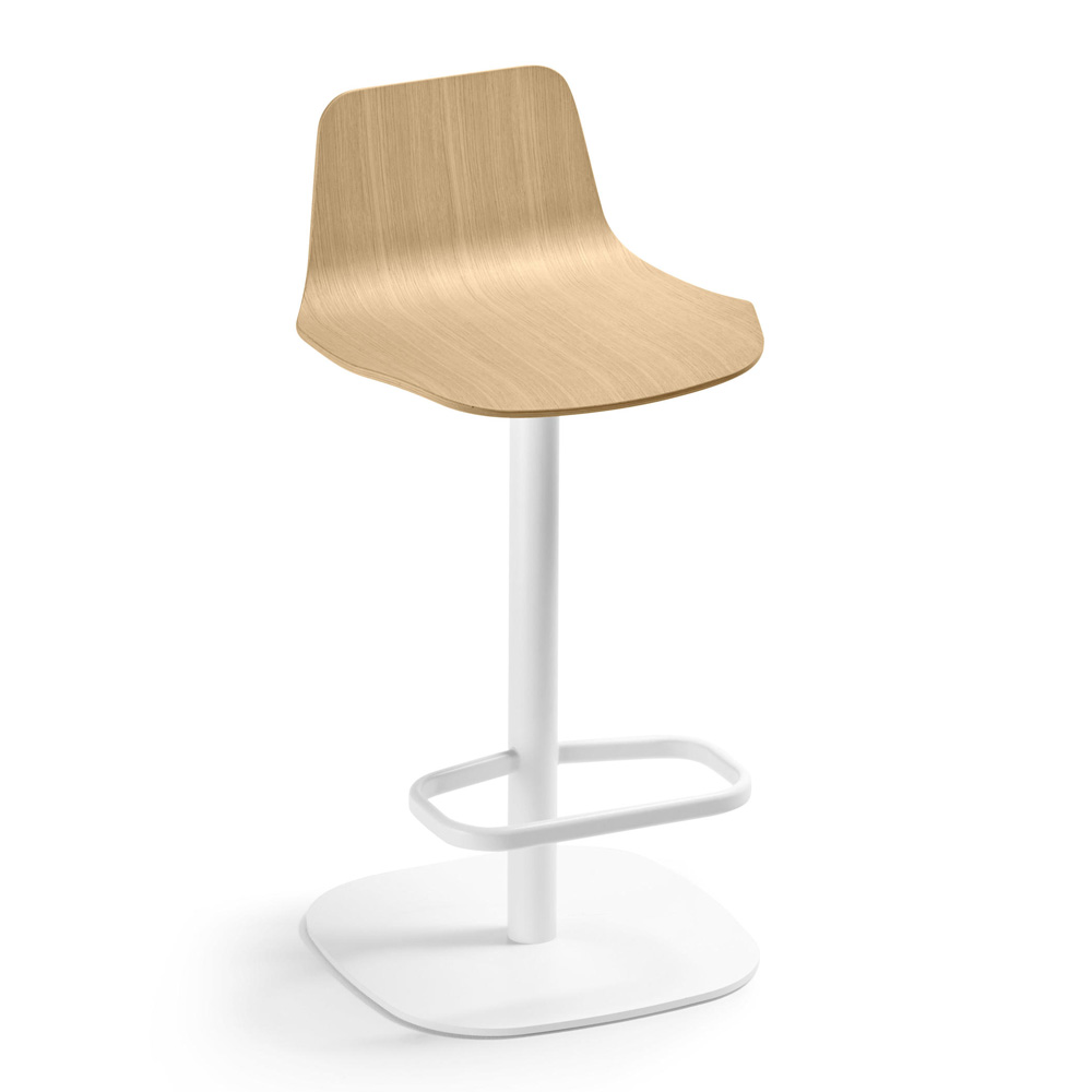 Taburete Set pie central Madera Sellex