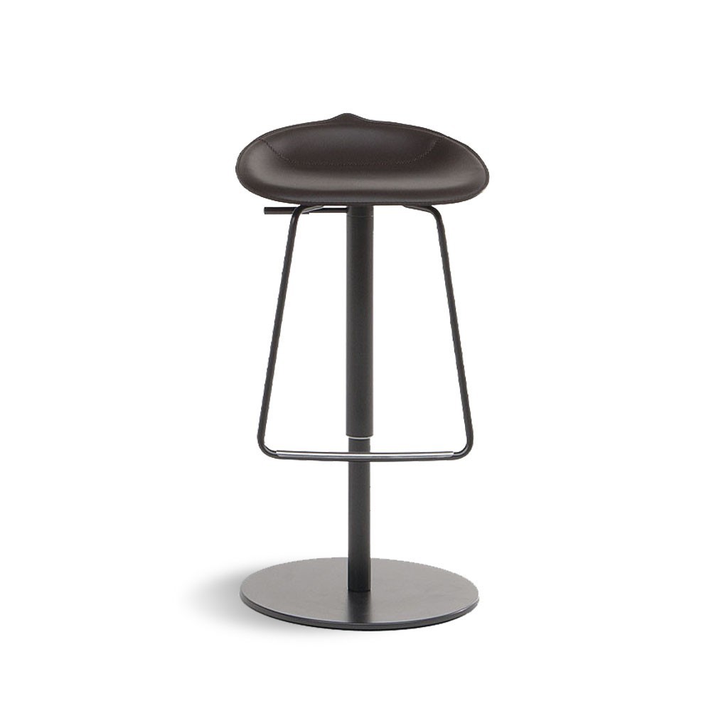 Taburete Tab Cuero Bonaldo