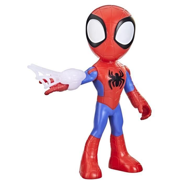 Hasbro F3986 Figura de Acción Articulada Superhéroe Spidey y Sus Amigos Marvel de 22.5 cm con Accesorio Arácnido para Niños +4 Años