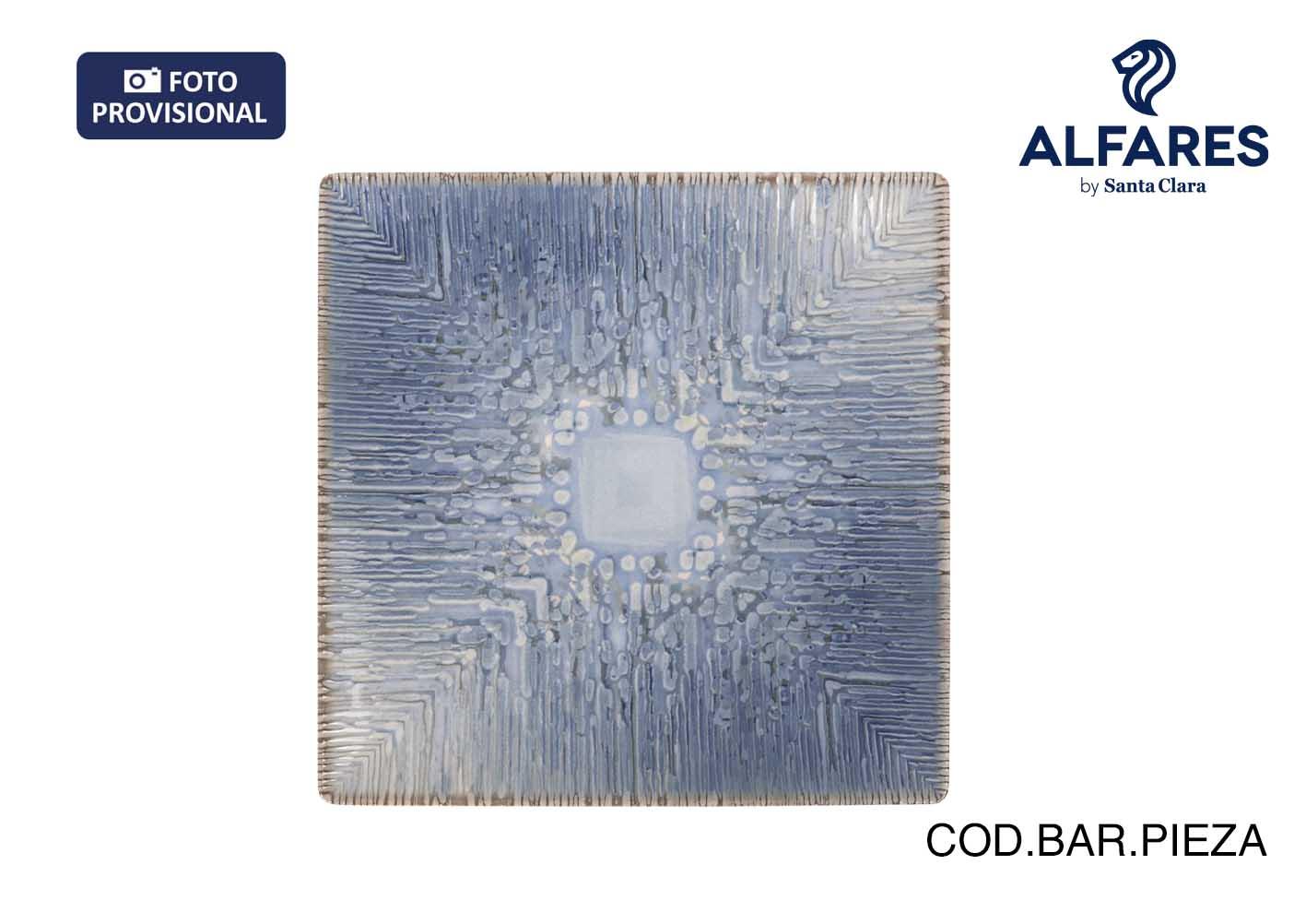 Inde Plato Postre Miramar Elite Brillo 18 x 18 cm (12 Unidades)