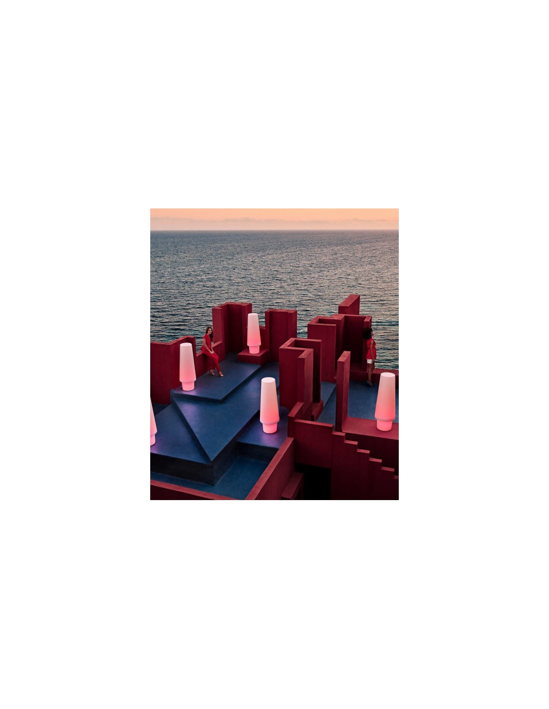 Lámpara de pie Ulm con batería - Vondom