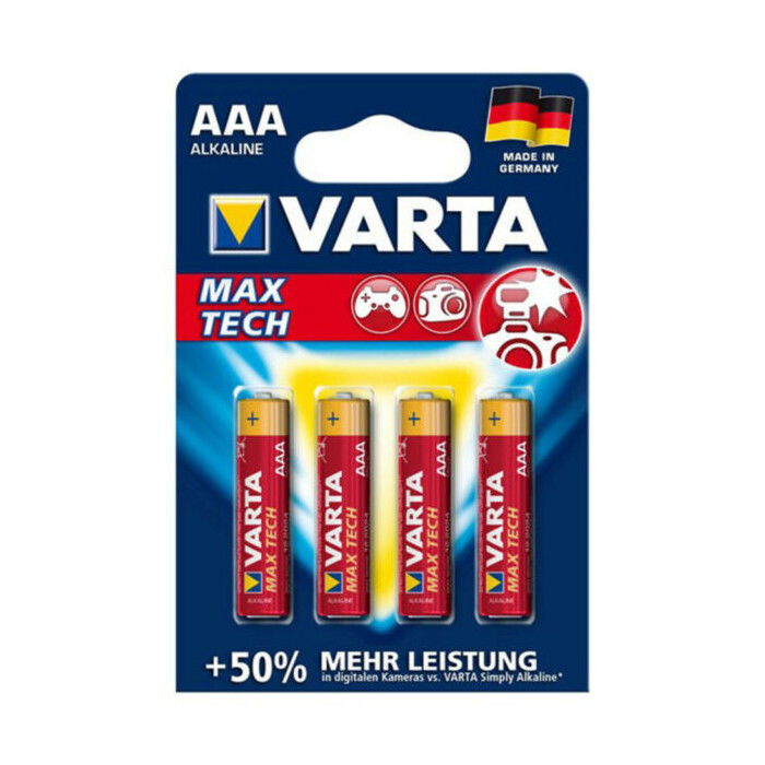 VARTA PILA ALCALINA AAA R03 MAXI-TECH