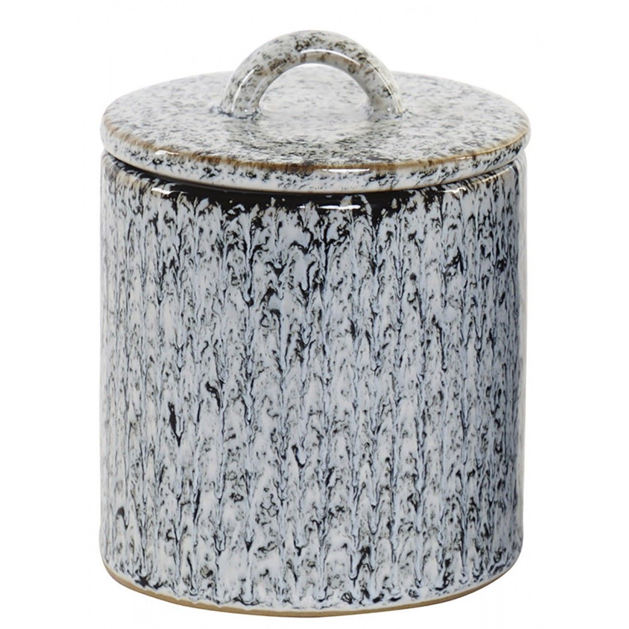 Vela de Cera con Tapa ø9 cm, Vela de Cera en Soporte de Ceramica, Vela Cera Elegante. Interior/Exterior 9x9x11cm - Hogar y Mas