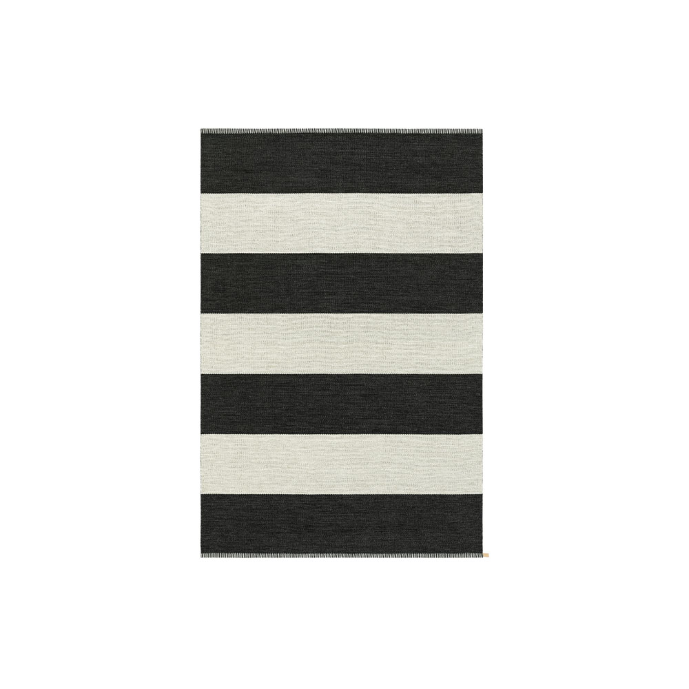 Alfombra Wide Stripe Icon Midnight black 554 240x165 cm