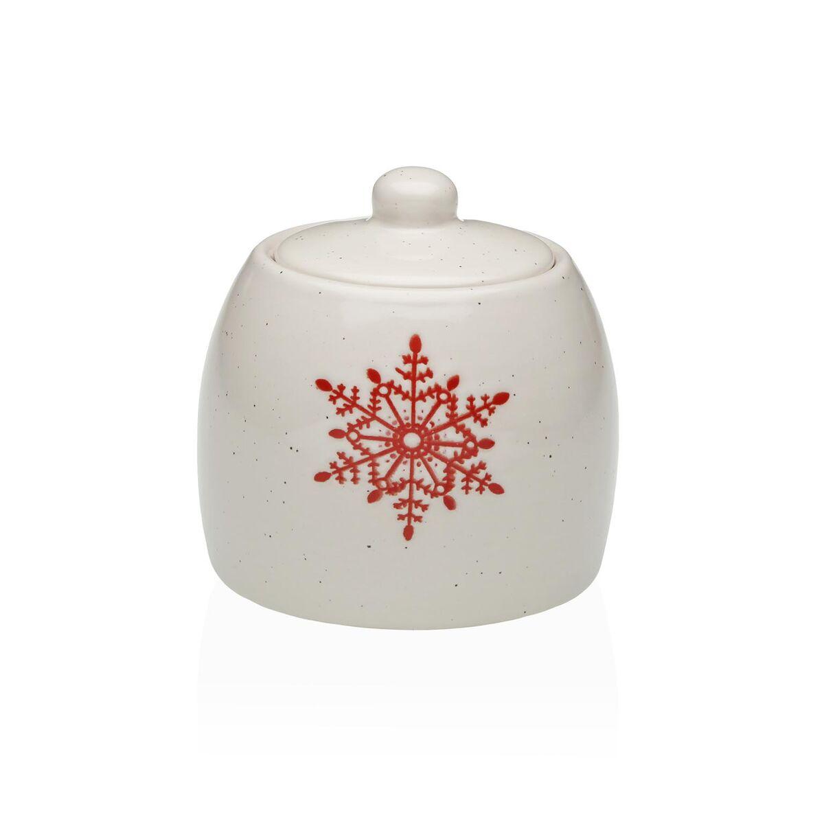 Azucarero Versa Yule Gres 6,9 x 8,9 x 6,9 cm Estrella