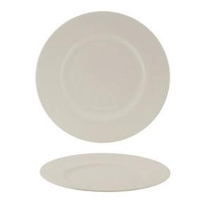 SUMMA Valet Plato Llano 30 cm - Vitro Porcelana, Color Marfil (6 Unidades)