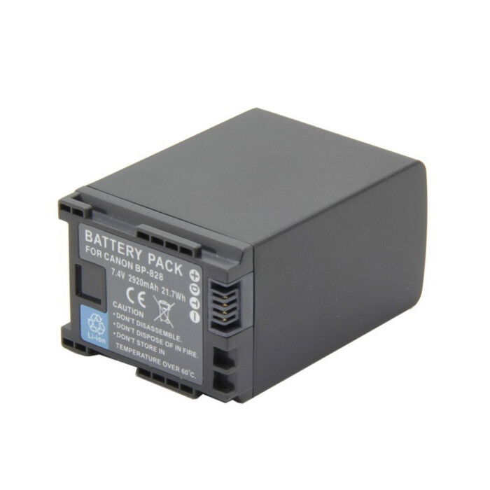 ZEUS BATERIA CANON BP-828 -2400 mAh