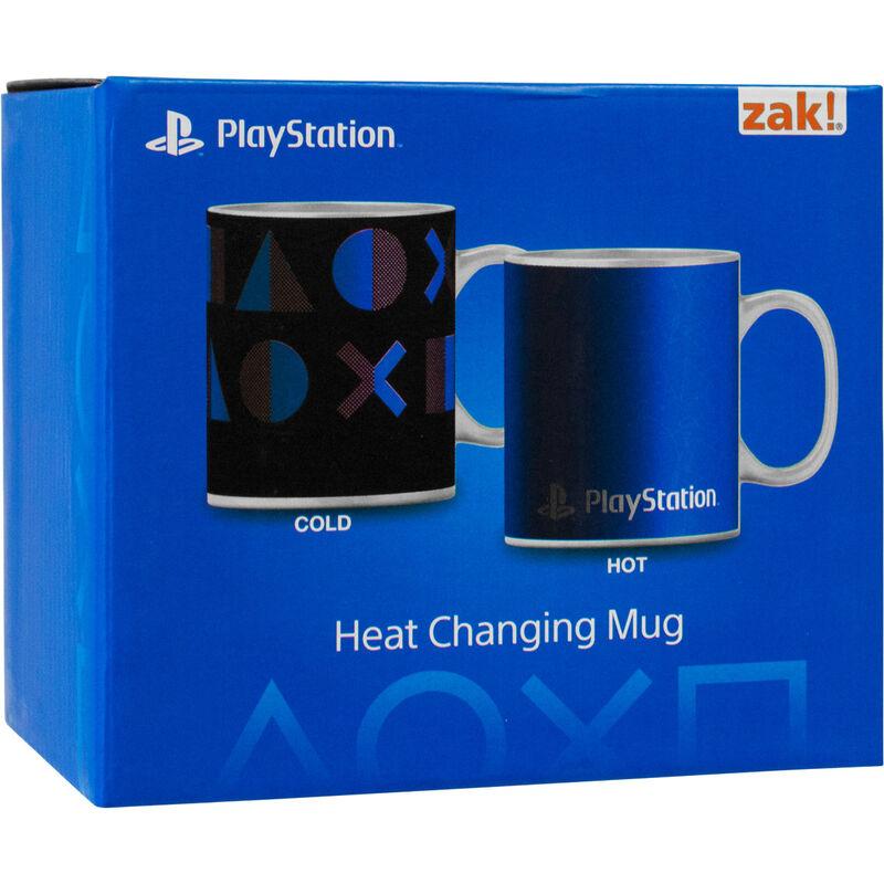 SONY Taza Playstation Heat Changing - Taza Termosensible que Cambia de Color 325ml